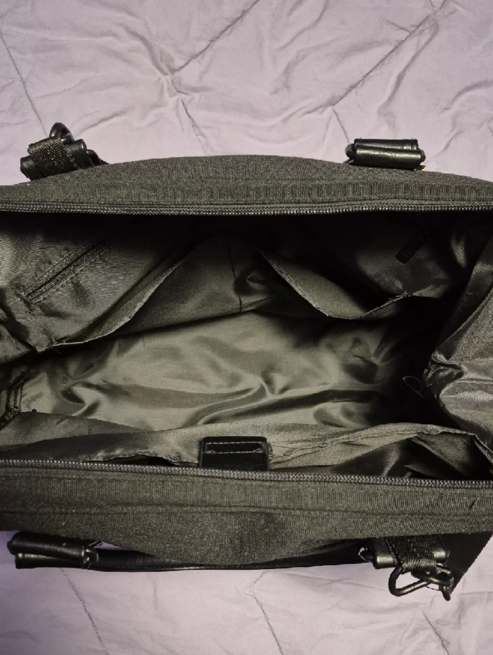 Béis Black Men’s Weekender Tote Bag